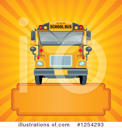 School Bus Clipart #1254293 by Pushkin
