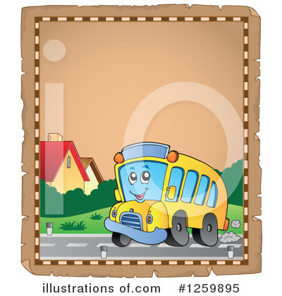 School Bus Clipart #1259895 by visekart