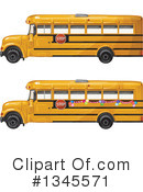 School Bus Clipart #1345571 by merlinul