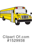 School Bus Clipart #1529938 by Johnny Sajem