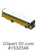 School Bus Clipart #1532346 by Leo Blanchette