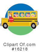 School Bus Clipart #16218 by Maria Bell