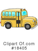School Bus Clipart #18405 by djart