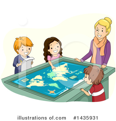 Royalty-Free (RF) School Children Clipart Illustration by BNP Design Studio - Stock Sample #1435931
