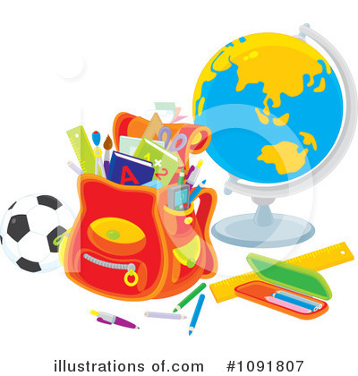 Soccer Ball Clipart #1091807 by Alex Bannykh