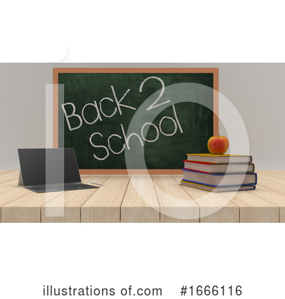 Royalty-Free (RF) School Clipart Illustration by KJ Pargeter - Stock Sample #1666116