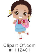 School Girl Clipart #1112401 by BNP Design Studio