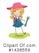 School Girl Clipart #1438559 by BNP Design Studio