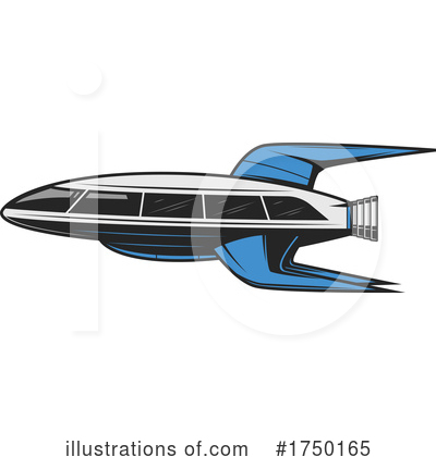 Space Ship Clipart #1750165 by Vector Tradition SM