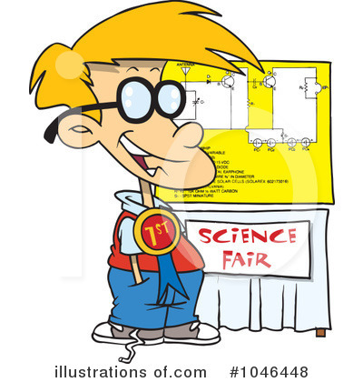 Royalty-Free (RF) Science Clipart Illustration by toonaday - Stock Sample #1046448