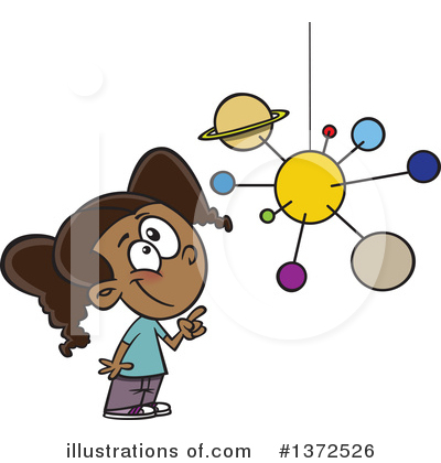 Solar System Clipart #1372526 by toonaday
