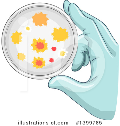 Bacteria Clipart #1399785 by BNP Design Studio