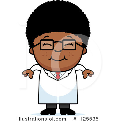 Royalty-Free (RF) Scientist Clipart Illustration by Cory Thoman - Stock Sample #1125535