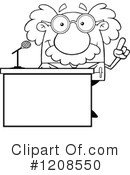 Scientist Clipart #1208550 by Hit Toon