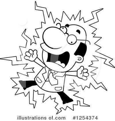 Royalty-Free (RF) Scientist Clipart Illustration by Cory Thoman - Stock Sample #1254374