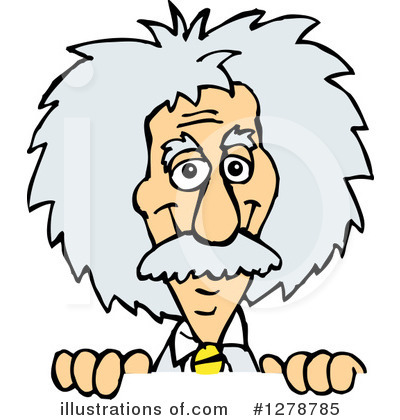 Royalty-Free (RF) Scientist Clipart Illustration by Dennis Holmes Designs - Stock Sample #1278785