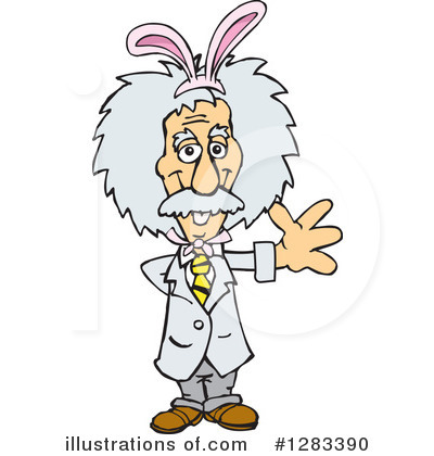 Royalty-Free (RF) Scientist Clipart Illustration by Dennis Holmes Designs - Stock Sample #1283390