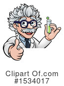 Scientist Clipart #1534017 by AtStockIllustration