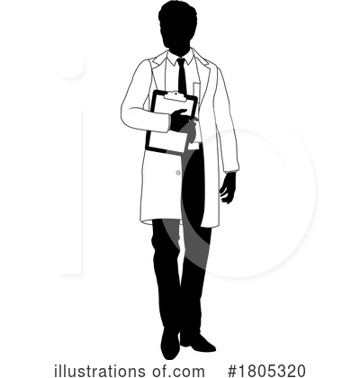 Royalty-Free (RF) Scientist Clipart Illustration by AtStockIllustration - Stock Sample #1805320