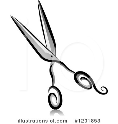 Royalty-Free (RF) Scissors Clipart Illustration by BNP Design Studio - Stock Sample #1201853
