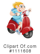 Scooter Clipart #1111608 by AtStockIllustration