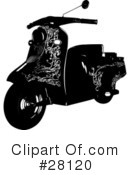 Scooter Clipart #28120 by KJ Pargeter