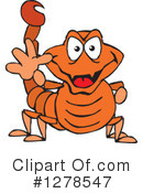 Scorpion Clipart #1278547 by Dennis Holmes Designs