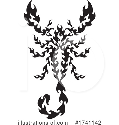 Scorpion Clipart #1741142 by Any Vector
