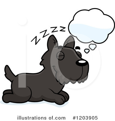 Scottish Terrier Clipart #1203905 by Cory Thoman