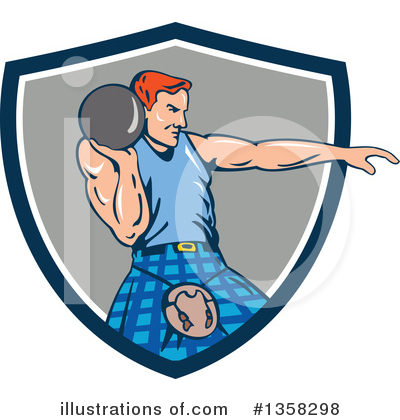 Scottish Man Clipart #1358298 by patrimonio