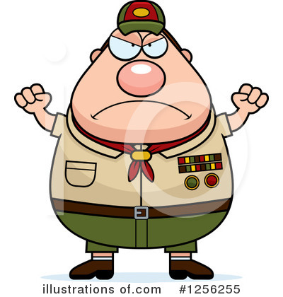 Royalty-Free (RF) Scout Master Clipart Illustration by Cory Thoman - Stock Sample #1256255