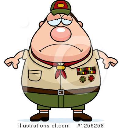 Royalty-Free (RF) Scout Master Clipart Illustration by Cory Thoman - Stock Sample #1256258