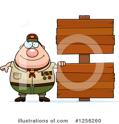 Royalty-Free (RF) Scout Master Clipart Illustration by Cory Thoman - Stock Sample #1256260