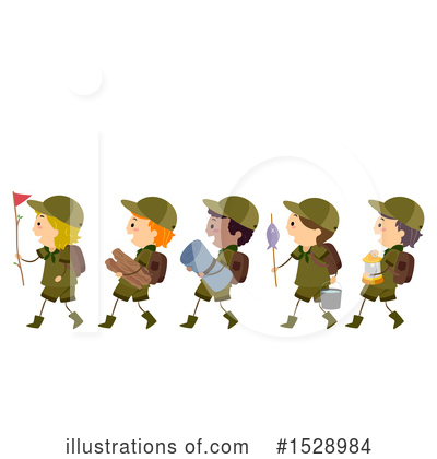 Royalty-Free (RF) Scouts Clipart Illustration by BNP Design Studio - Stock Sample #1528984