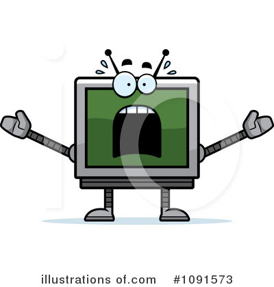 Computer Clipart #1091573 by Cory Thoman