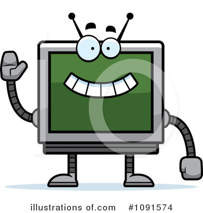 Screen Clipart #1091574 by Cory Thoman