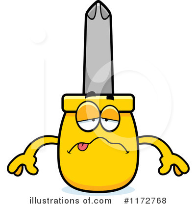 Royalty-Free (RF) Screwdriver Clipart Illustration by Cory Thoman - Stock Sample #1172768