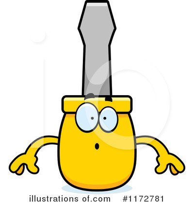 Royalty-Free (RF) Screwdriver Clipart Illustration by Cory Thoman - Stock Sample #1172781