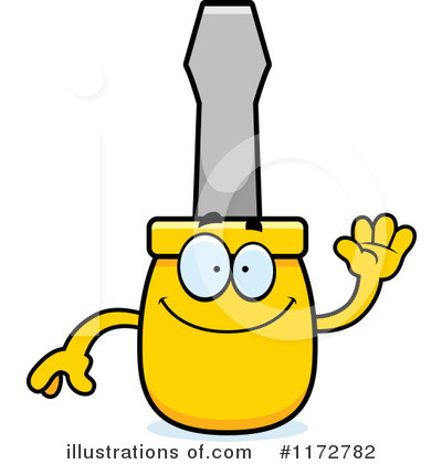 Royalty-Free (RF) Screwdriver Clipart Illustration by Cory Thoman - Stock Sample #1172782