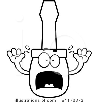 Royalty-Free (RF) Screwdriver Clipart Illustration by Cory Thoman - Stock Sample #1172873