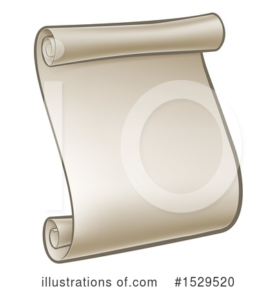 Royalty-Free (RF) Scroll Clipart Illustration by AtStockIllustration - Stock Sample #1529520