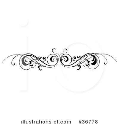 Royalty-Free (RF) Scroll Clipart Illustration by OnFocusMedia - Stock Sample #36778