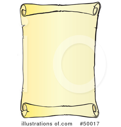 Royalty-Free (RF) Scroll Clipart Illustration by Snowy - Stock Sample #50017