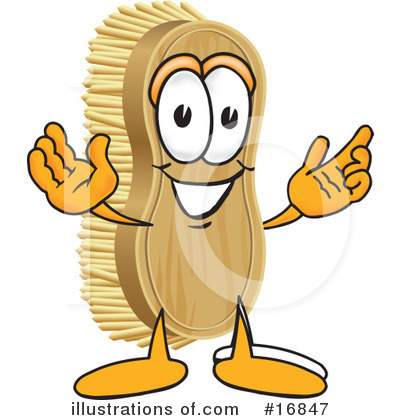 Janitorial Clipart #16847 by Mascot Junction