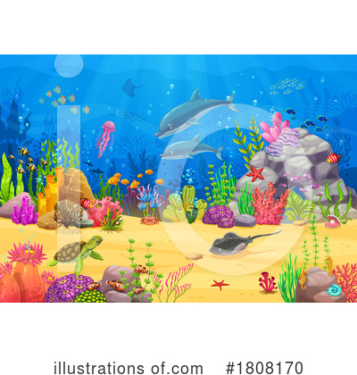 Underwater Clipart #1808170 by Vector Tradition SM
