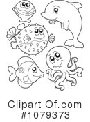 Sea Life Clipart #1079373 by visekart