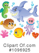 Sea Life Clipart #1096925 by visekart