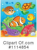 Sea Life Clipart #1114854 by visekart