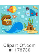 Sea Life Clipart #1176730 by BNP Design Studio