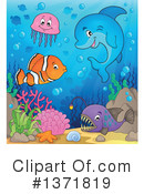 Sea Life Clipart #1371819 by visekart